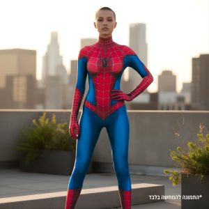 תחפושת ספיידר וומן לנשים - אוברול - SPIDER WOMAN