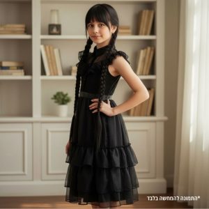 תחפושת וונסדיי אדמס - שמלת הנשף