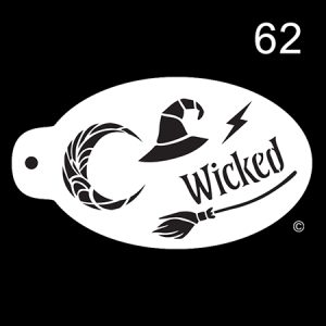 שבלונה לאיפור של אלפבה מהסרט WICKED