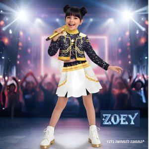 תחפושת זואי K-POP לילדות פורים 2026